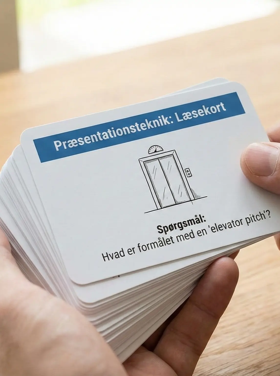 Quiz og flashcard til selvtræning